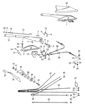 (New) 911 Parking Brake Brake Rubber Washer 1965-89