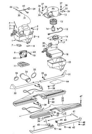 (New) 911 Blower Switch - 1965-89