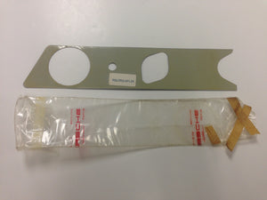 (NOS) 911 or 912 Left Side Brushed Aluminum Dash Cover Trim with Ambient Temperature Gauge*