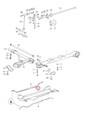 (New) 911/912 Under Suspension Protection Plate - 1965-73