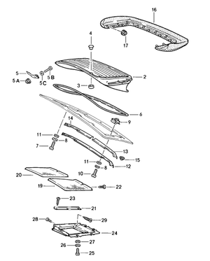 (New) 911 Carrera Whale Tail Base - 1984-89