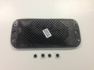 (New) 911 Black Dashboard Center Speaker Grille - 1969-75