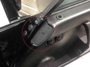 (New) 911/930 Right Side Door Panel Top End Cover - 1987-98