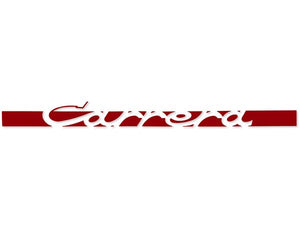 (New) 911 Red Carrera Side Decal - 1969-89