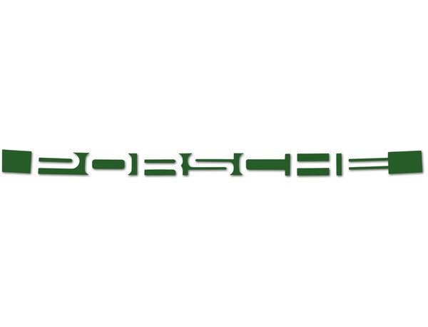 (New) 911 RS Green Porsche Decklid Decal - 1965-98