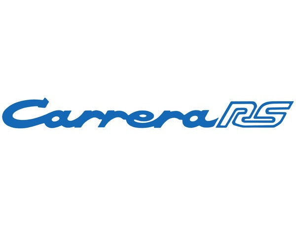 (New) 911 RS Blue Carrera RS Decklid Decal - 1972-73