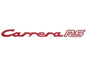 (New) 911 RS Red Carrera RS Decklid Decal - 1972-73