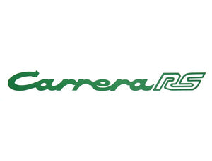 (New) 911 RS Green Carrera RS Decklid Decal