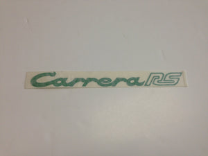 (New) 911 RS Green Carrera RS Decklid Decal