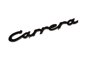 (New) 911 Black "Carrera" Script Emblem - 1974-77