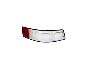 (New) 911 Italian Right Side Tail Light Lens with Black Trim - 1973-89
