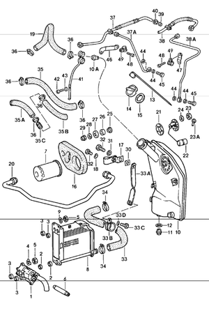 (New) 911 Oil Tank Gasket 1965-89