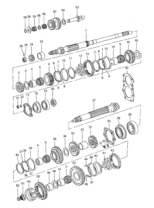 (New) 911/912 Transmission Circlip - 1965-86