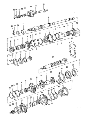 (New) 911/912 Transmission Circlip - 1965-86