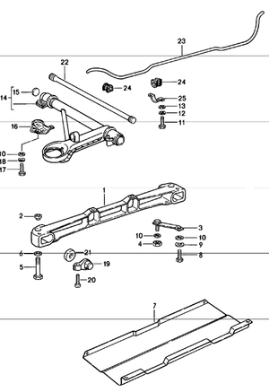 (New) 911 Stabilizer Supports 1974-89