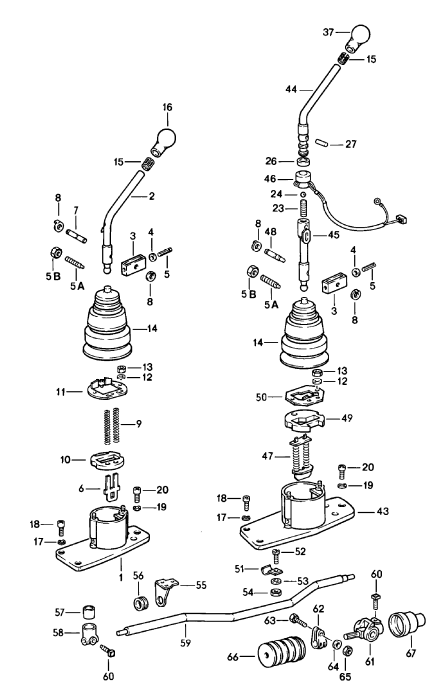 (New) 911 Shift Lever Block - 1974-83