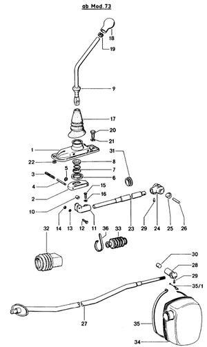 (New) 914 Shift Rod Coupling 1970-76