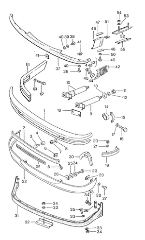 (New) 911 Carrera Front Chin Spoiler - 1974-89