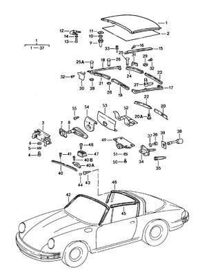 (New) 911 Targa Silent Bloc Bearing Socket - 1974-85