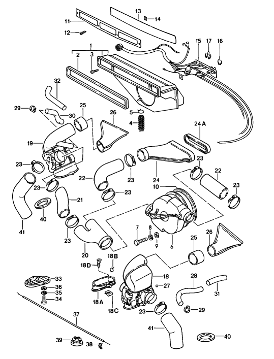 (New) 911 Air Box Connecting Flange 1974-89
