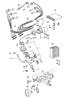 (New) 911 Ignition Coil Cover 1974-89