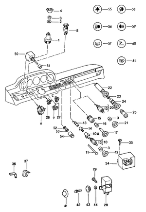 (New) 911 Intermittent Wiper Relay - 1976-89