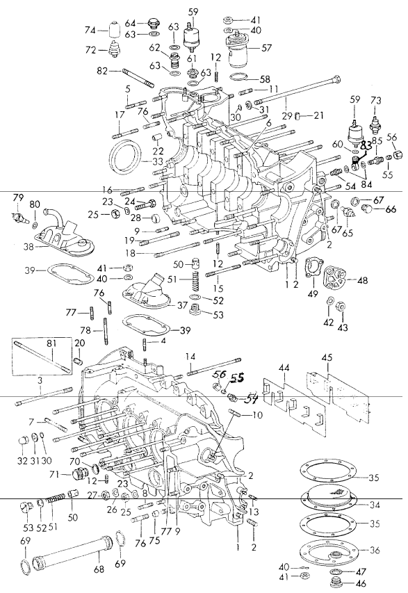 (New) 911/911 Turbo Oil Temperature Switch 1970-83