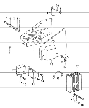 (New) 911 Voltage Regulator 1965-73