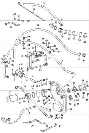 (New) Porsche M8 Lock Nut