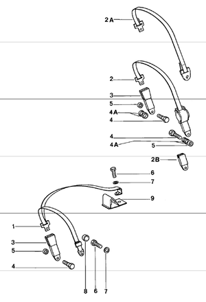 (New) 911/924 Seat Belt Cover 1978-98