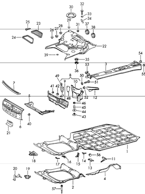 (New) 911/912 Rubber Cap for Center Tunnel Gas Heater - 1965-73