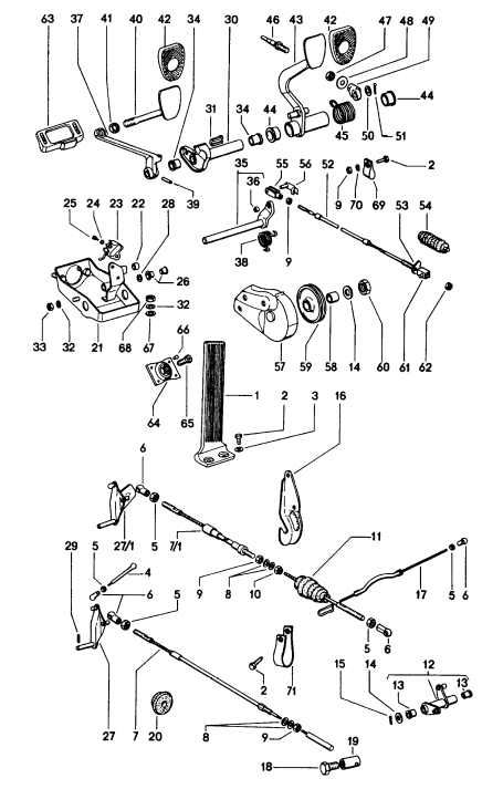 (New) 914-4 Accelerator Cable - 1970-76