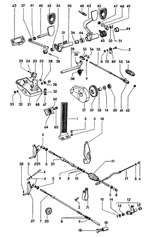 (New) 914-4 Accelerator Cable - 1970-76