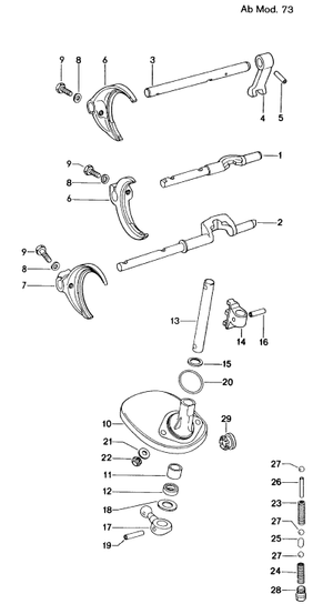 (New) 914 Shift Rod Bushing 1973-76
