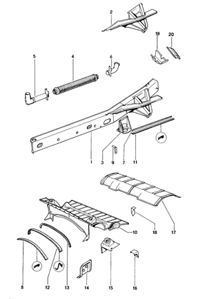 (New) 914/914-6 Engine Compartment Seal - 1970-76