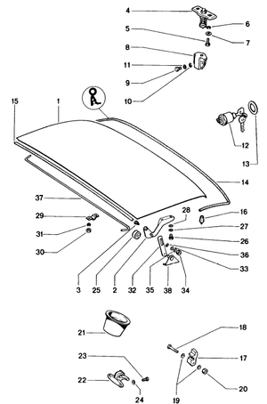 (New) 914 Trunk Seal