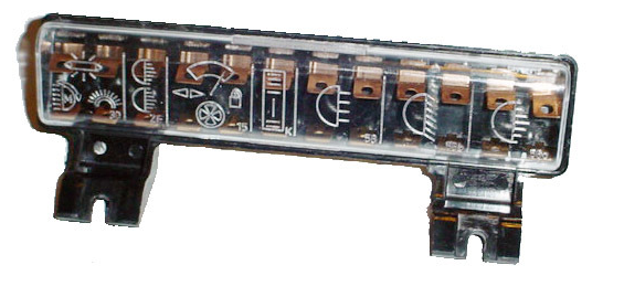 (New) 914 12 Pole Fuse Box w/ Cover - 1970-76