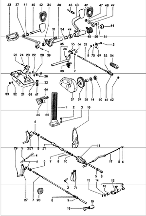 (New) 911/912/914 Throttle Lever - 1965-89