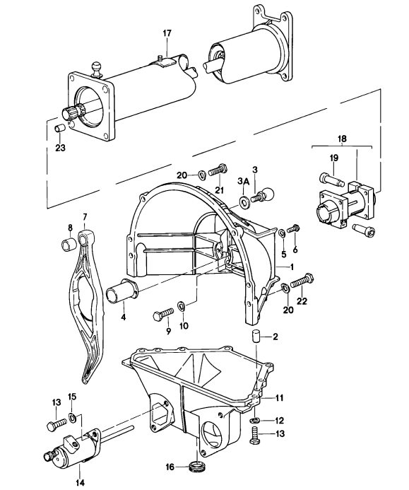 (New) 928 Clutch Release Bearing Guide Tube 1978-86