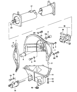 (New) 928 Clutch Release Bearing Guide Tube 1978-86