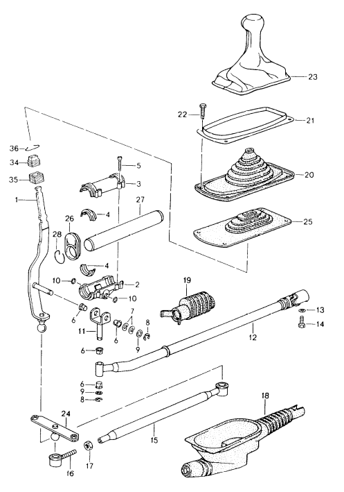 (New) 911/928 Manual Transmission Shift Rod Support Ball Joint - 1978-98
