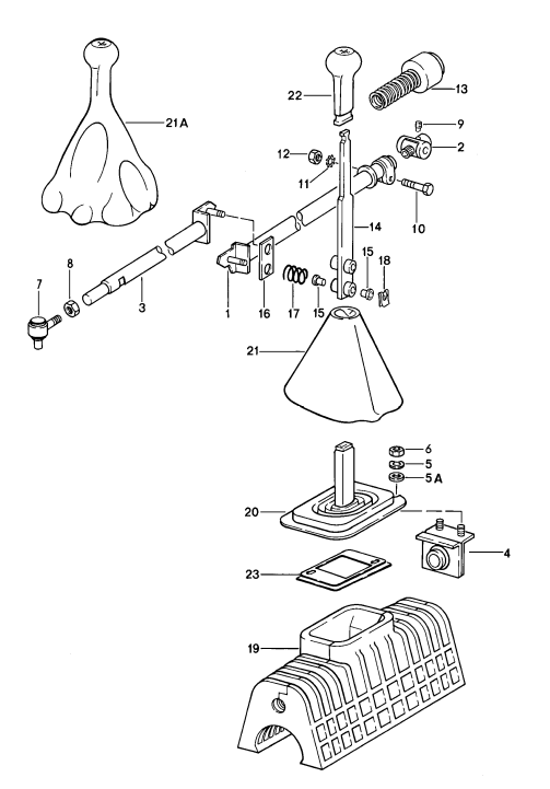 (New) 928 Manual Transmission Shift Coupler - 1978-95
