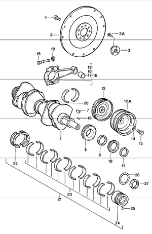 (New) 911 Turbo Clutch Flywheel 1978-79