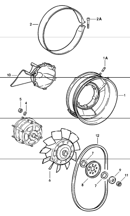 (New) 911 Eleven Bladed Cooling Fan - 1974-89