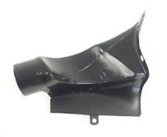(New) 911 Hot Air Duct Left Rear 1968-89