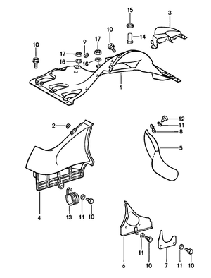 (New) 911 Hot Air Socket 1975-83