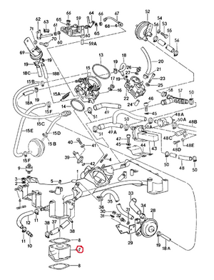 (New) 911 Turbo Intake Manifold Flange - 1976-94