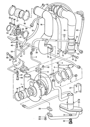 (New) 911 Turbo Carrera Intake Boot 1976-77