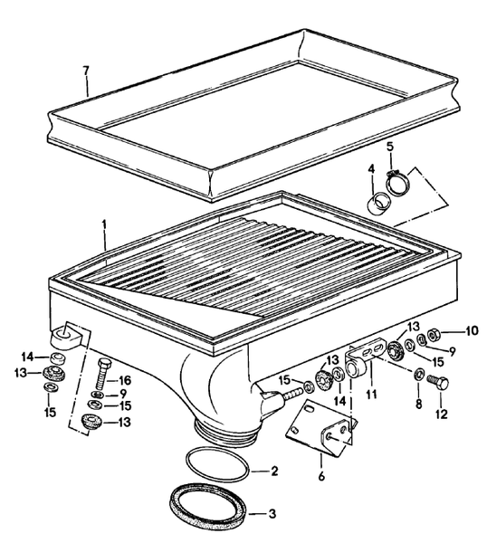 (New) 911 Intercooler Support Bracket - 1989-94