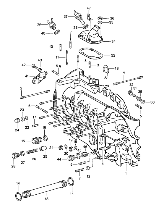 (New) 911 Turbo Thermo Valve 1983-89